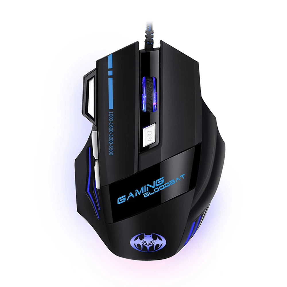 Gaming Keyboard And Mouse Combos RGB Backlit One-Handed Keypad Mice 3200 DPI with Game Converter for PS4 Xbox Nintendo Switch