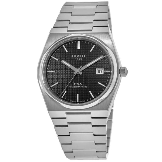 Tissot | PRX Powermatic 80 Black Dial Steel Men's Watch
