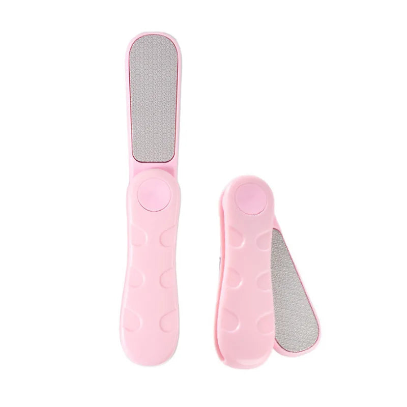 Professional Stainless Steel Foot File Double Sided Foldable Dead Skin Callus Remover Pedicure Tools Exfoliate Scrubber Grater