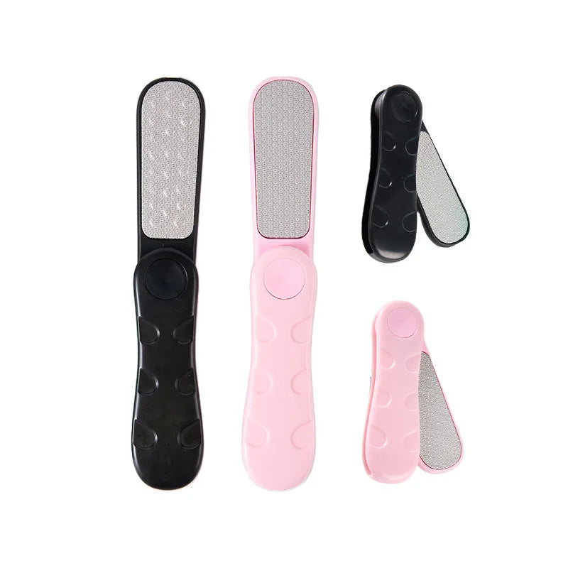 Professional Stainless Steel Foot File Double Sided Foldable Dead Skin Callus Remover Pedicure Tools Exfoliate Scrubber Grater