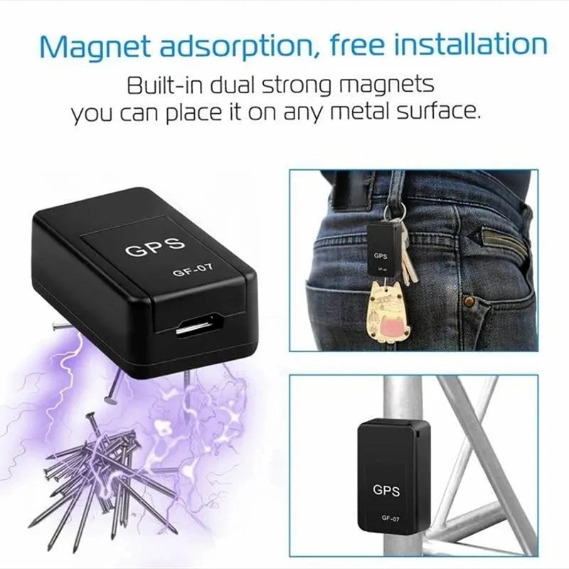 GPS Tracker Real-time Mini Magnetic Car Tracker GPS Real TimeTracking Locator Device Vehicle Locator Pet Tracker