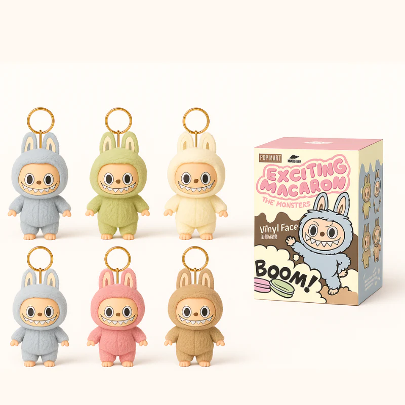 Labubu Collectible Toy – لعبة لابوبو الوحش الكرتوني (ألوان عشوائية)